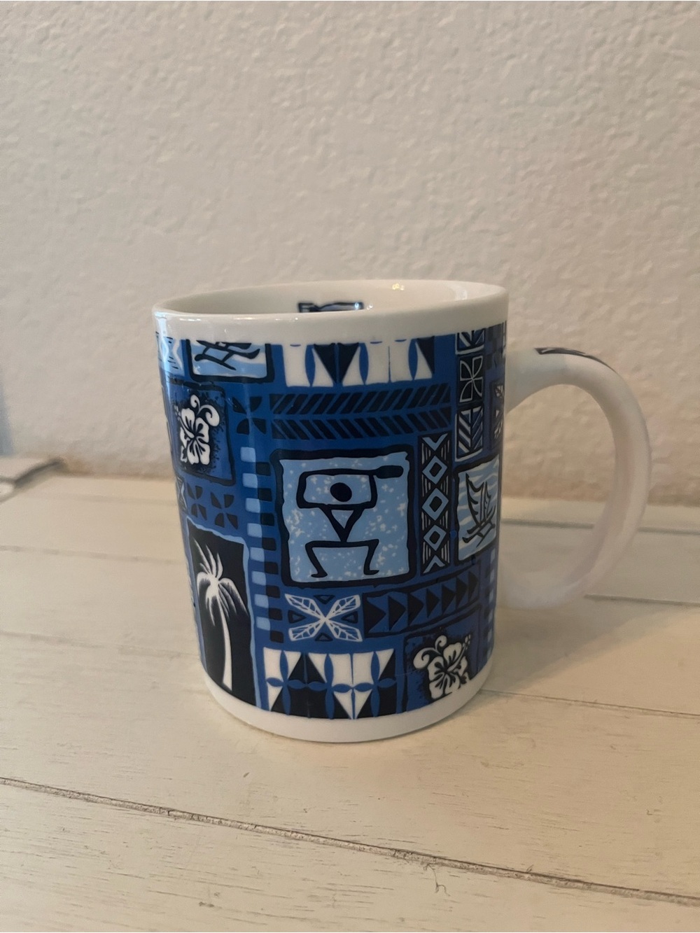 Islander Group Tapa Honu Ceramic Coffee Mug Aloha Turtle Hawaiian
